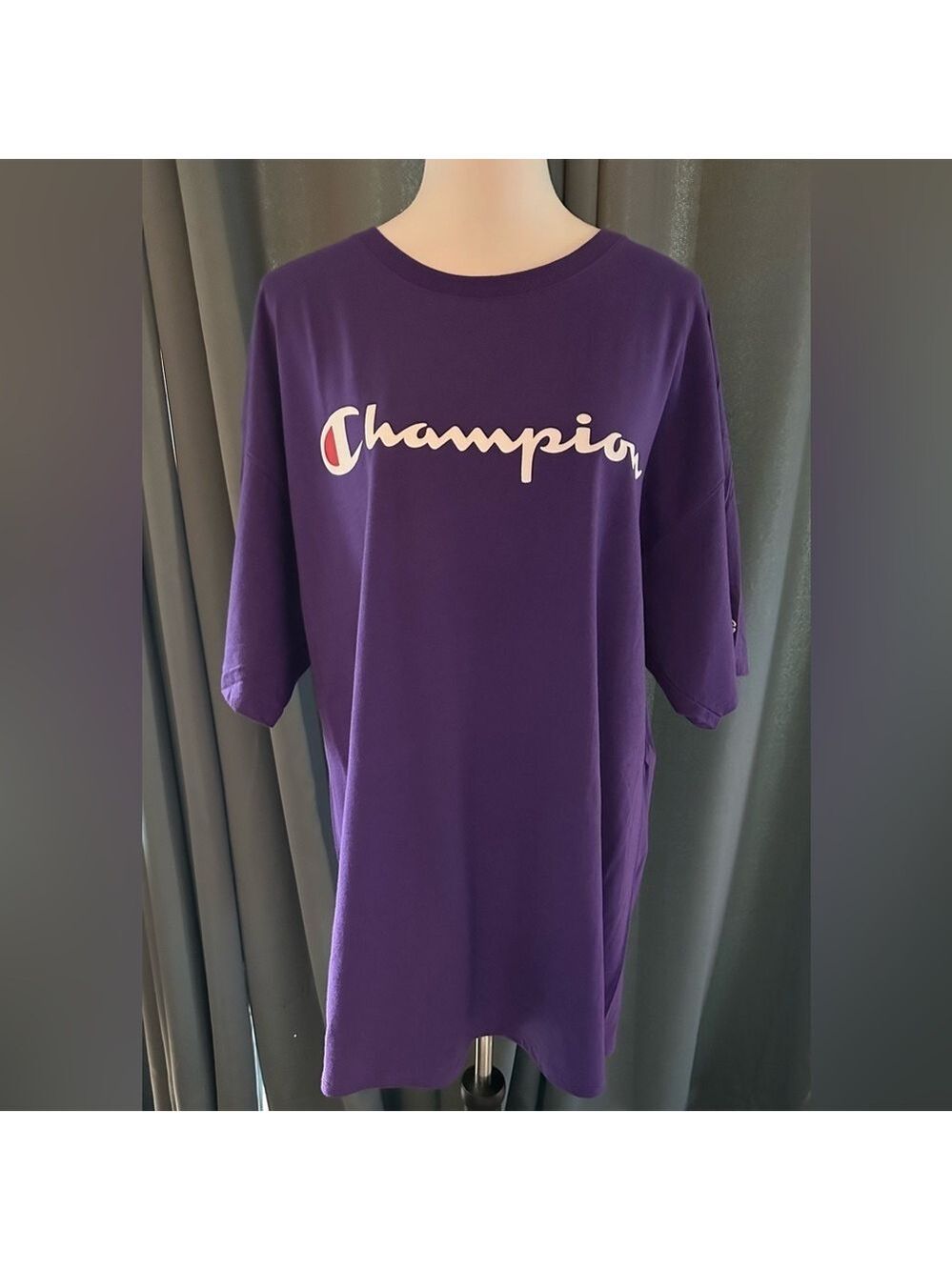 Champion men's purple short sleeve graphic t-shirt size 2XL